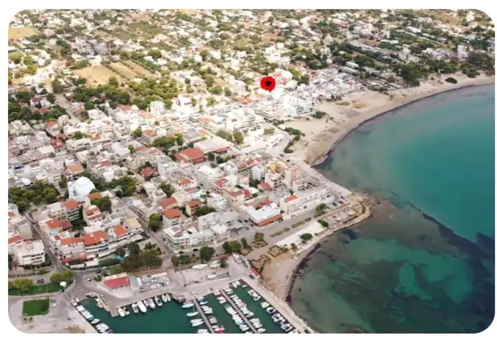 Beautiful Choice - Near Athens Airport - 50M From The Sea - Iq+ Apartment อาร์เตมีดา ภายนอก รูปภาพ